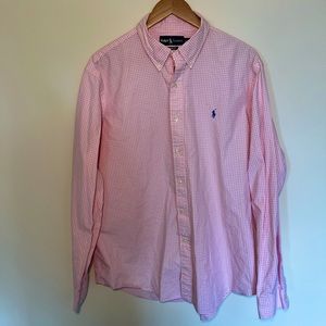 Pink Ralph Lauren Dress Shirt
